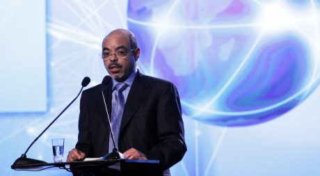 Meles Zenawi, Premier ministre éthiopien, le 10 octobre 2011. REUTERS/Scanpix Norway