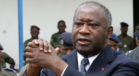 Laurent Gbagbo à Abidjan, le 15 novembre 2003. REUTERS/Luc Gnago