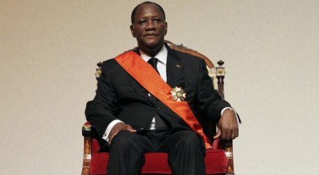 Investiture du président ivoirien Alassane Ouattara, 21 mai 2011, Yamoussoukro. REUTERS/Luc Gnago