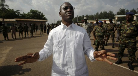 Le Premier ministre Guillaume Soro à Yamoussoukro, le 31 mars 2011. REUTERS/Emmanuel Braun 