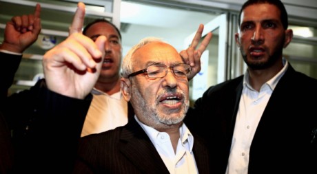 Rachid Ghannouchi, le leader d'Ennahda à Tunis, le 27 octobre 2011. REUTERS/Zohra Bensemra 