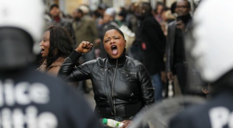 Manifestation de soutien à Etienne Tshisekedi à Bruxelles le 5 décembre 2011. Reuters/Francois Lenoir