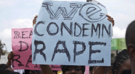 Manifestation contre le viol à Lagos, Nigeria - REUTERS/Akintunde Akinleye