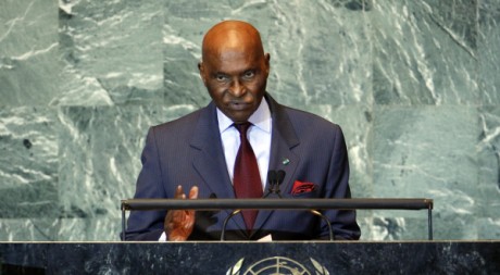 Abdoulaye Wade à l'Assemblée générale des Nations Unies, le 21 septembre. REUTERS/Chip East