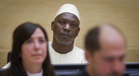 Thomas Lubanga à la Cour pénale internationale le 14 mars 2012. REUTERS/POOL New