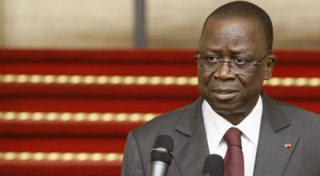 Le nouveau Premier ministre Me Jeannot Ahoussou-Kouadio à Abidjan le 14 mars 2012. Reuters/Thierry Gouegnon 