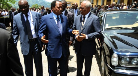 Paul Biya, le 9 octobre 2011 à Yaoundé. ©  REUTERS/Akintunde Akinleye 