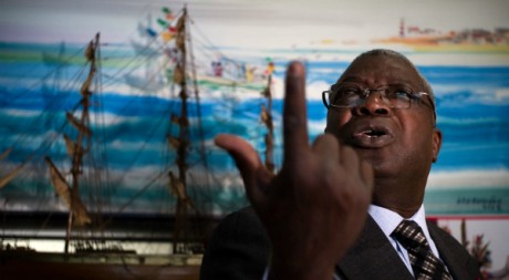 Kofi Yamgnane s'était présenté à l'élection présidentielle togolaise de 2010. OLIVIER LABAN-MATTEI / AFP