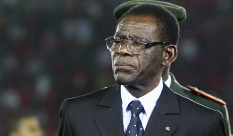 Le président équato-guinéen Teodoro Obiang, à Bata,  février 2012. © REUTERS/Amr Dalsh