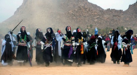 Festival touareg de la Sbiba à Djanet dans le désert algérien, 7 janvier 2009 © Magharebia/Flickr