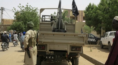 Des combattants du MUJAO dans le Nord du Mali, le 10 septembre 2012. Reuters