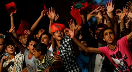 Concert de Cheb Mami à Oujda le 24 juillet 2011.  Youssef Boudlal / Reuters