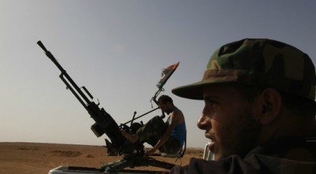 Rebelles de Bani Walid le 12 juillet 2012. Reuters/Youssef Boudlal 