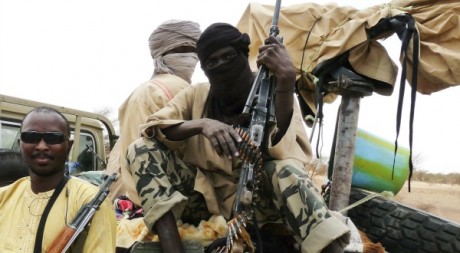 Militants d'Ansar Dine à Gao le 18 juin 2012. REUTERS/Stringer . 