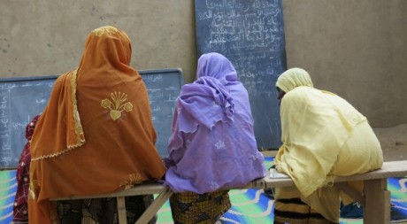 Femmes voilées en classe à Gao le 10 septembre 2012. Reuters/Stringer 