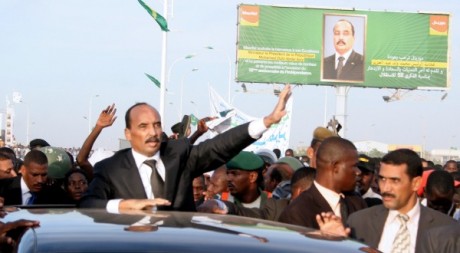 Mohamed Ould Abdel Aziz à Nouakchott, le 24 novembre 2012. AFP/STR