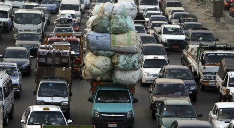 Un embouteillage au Caire, le 8 octobre 2012. REUTERS/Amr Abdallah Dalsh 