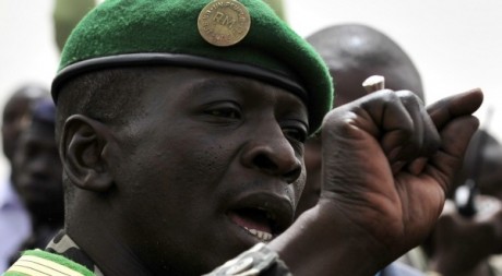 Le capitaine Amadou Haya Sanogo, mars 2012. © ISSOUF SANOGO / AFP
