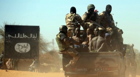 Des soldats maliens à Gao, 8 février 2013. © PASCAL GUYOT / AFP