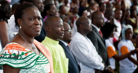 Simone Gbagbo, Abidjan, mars 2011 / AFP
