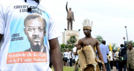 Commémoration du 42e anniversaire de la mort de Lumumba, janvier 2013 / AFP