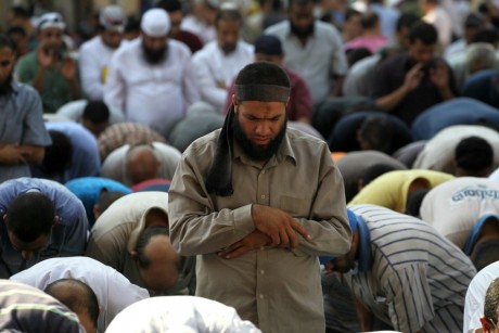 Partisans des Frères musulmans, le 23 août 2013, au Caire. REUTERS/Muhammad Hamed 