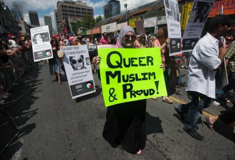 Gay Pride, Toronto, 1er juillet 2012. REUTERS/Mark Blinch