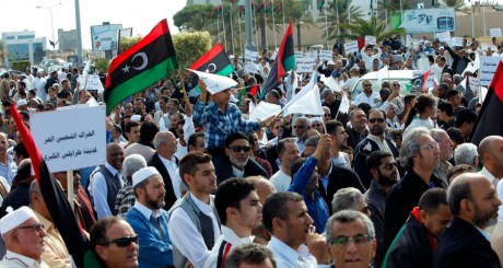 Manifestation de protestation, Tripoli, Novembre 2013 / Reuters