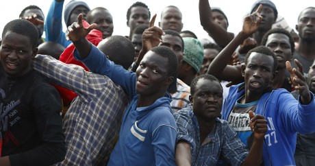 En 2015, les Erythréens représentent la deuxième population de migrants en Méditerranée. REUTERS/MOAS/Darrin Zammit 