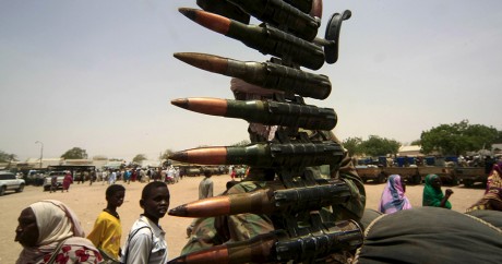 Un véhicule rebelle au Soudan du Sud. REUTERS/Stringer