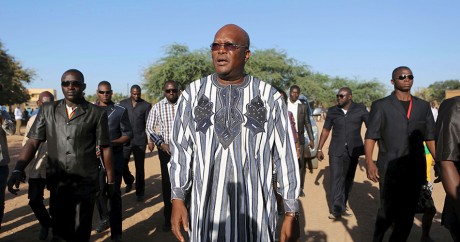 Roch Marc Christian Kaboré, nouveau président du Burkina, le 29 novembre 2015. Crédit photo: REUTERS/Joe Penney