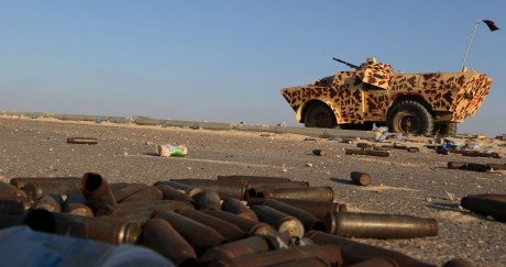La coalition semble proche de reprendre Syrte aux djihadistes. MAHMUD TURKIA / AFP