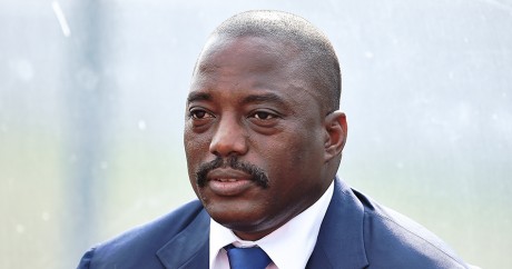 Joseph Kabila, le 3 février 2015. CARL DE SOUZA / AFP