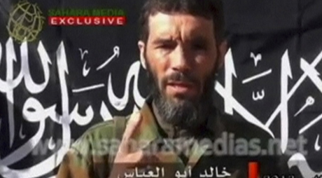 Un discours de Mokhtar Belmokhtar diffusé sur Sahara Media, le 21 janvier 2013. REUTERS/Sahara Media via Reuters TV
