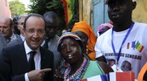 Hollande remporte son pari à Dakar