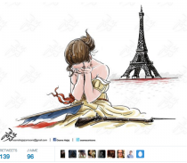 Les dessinateurs arabes prennent leurs crayons pour Paris